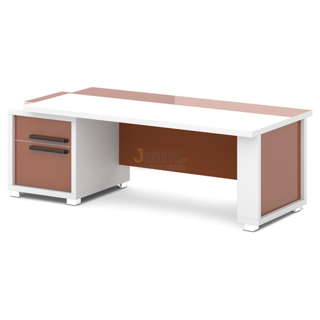 Кабинет руководителя Стол руководителя с одной тумбой L-115пр/л