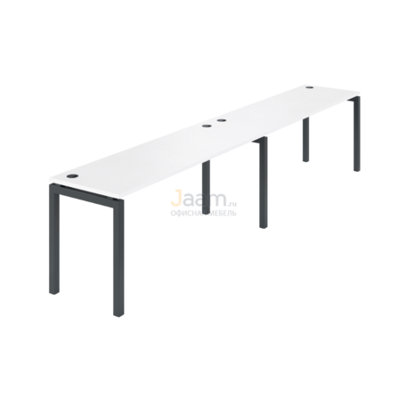 Мебель для персонала Бенч линейный на 2 рабочих места АМБЛ-005.60-2