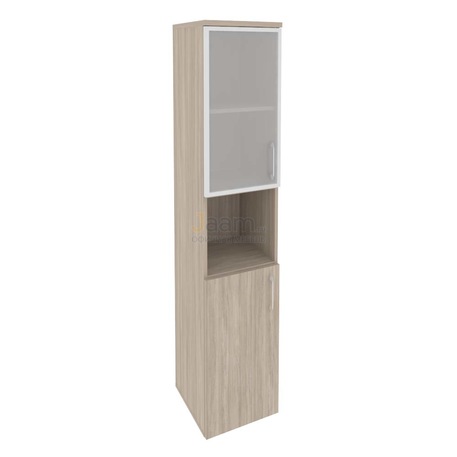 Мебель для персонала Офисный шкаф высокий узкий левый O.SU-1.4R(L)