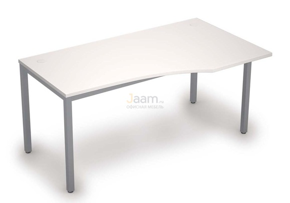 Мебель для персонала Стол криволинейный без экрана правый 6М.021
