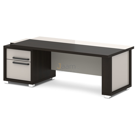 Кабинет руководителя Стол руководителя с одной тумбой L-115пр/л