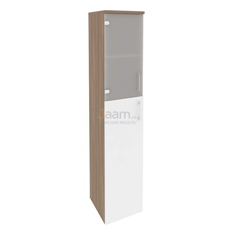 Мебель для персонала Офисный шкаф высокий узкий левый O.SU-1.7(L)