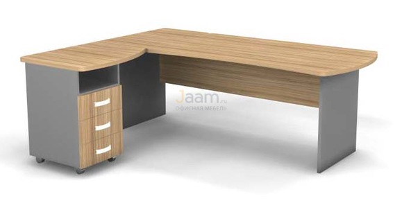 Мебель для персонала Угловое рабочее место левое L B186