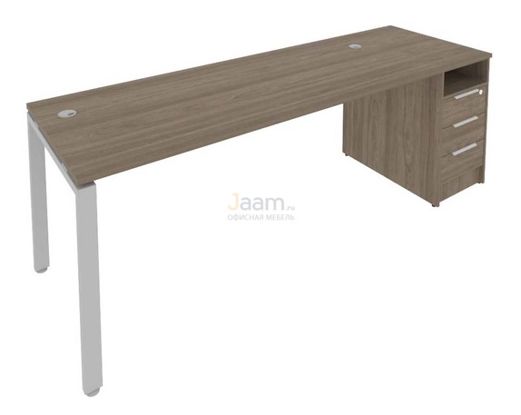Мебель для персонала Рабочая станция с опорной тумбой Б.РС-СТП -1.5