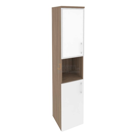 Мебель для персонала Офисный шкаф высокий узкий левый O.SU-1.4RW(L)