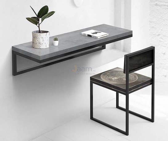 Мебель для персонала Стол-консоль METALFRAME МИКРОЦЕМЕНТ