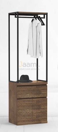 Мебель для персонала Гардероб X OAK с ящиками и фасадами
