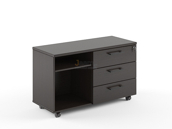 Кабинет руководителя Офисная тумба приставная с замком TLC 3D