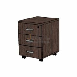 Мебель для персонала Офисная тумба мобильная с 3 ящ. с замком ТФ210