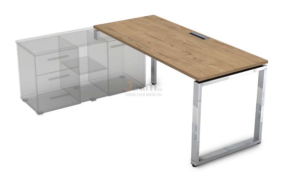 Кабинет руководителя Стол рабочий левый НСТЛ-О.989