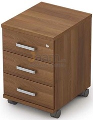 Мебель для персонала Офисная тумба подкатная 6TЗ.004/1 с замком и усиленными колёсами