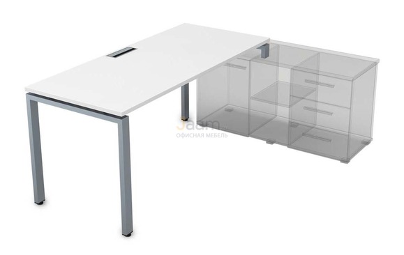 Мебель для персонала Стол для крепления на тумбу правый СТП-П.984