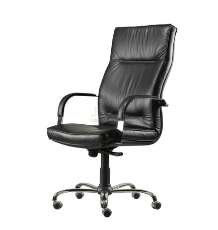 Кресло Мадрид/П кожа люкс нестандарт/база хром