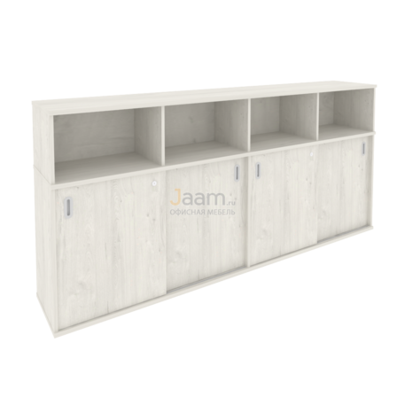 Мебель для персонала Офисный шкаф-купе приставной Б.ШК-4