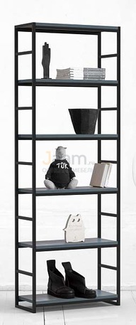 Мебель для персонала Стеллаж низкий с гор.орг. METALFRAME 2