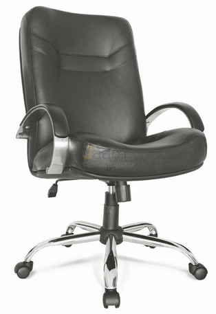 Кресло Министр хром короткий