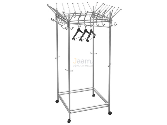 Напольная вешалка Пико 23 на колесах