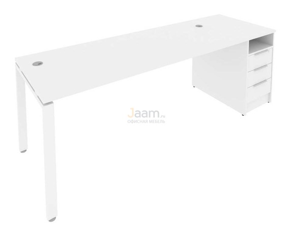 Мебель для персонала Рабочая станция с опорной тумбой Б.РС-СТП -1.5