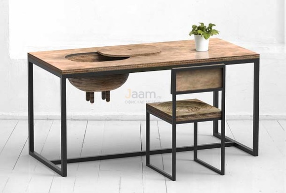 Мебель для персонала Стол рабочий С ВЫМЕНЕМ