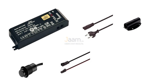 Стойка ресепшн Подсветка для трех фартуков 1КП.003