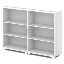 Кабинет руководителя Стеллаж средний двойной L-66