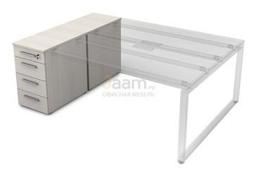 Мебель для персонала Офисная тумба приставная с ящиками 9ТП.002.1