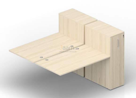 Мебель для персонала Приставной элемент (4 громмета) 2TPG168T112