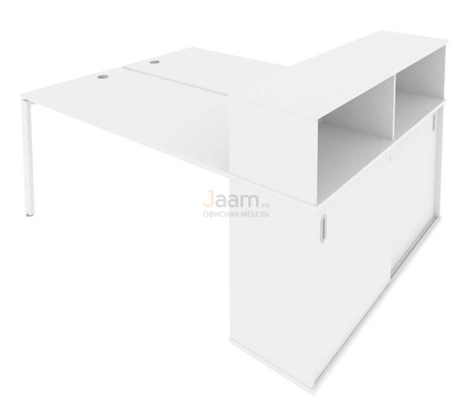 Мебель для персонала Рабочая станция с опорным шкафом-купе Б.РС-СШК-2.4