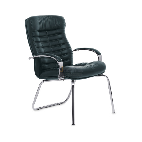 Кресло ORION CHROME D кожа+кож.зам.