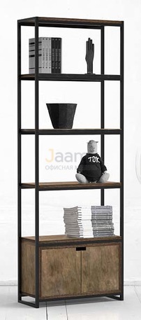 Мебель для персонала Стеллаж средний с ящиком METALFRAME 4