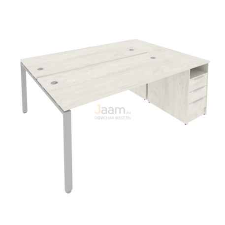 Мебель для персонала Рабочая станция с опорной тумбой Б.РС-СТП-2.4