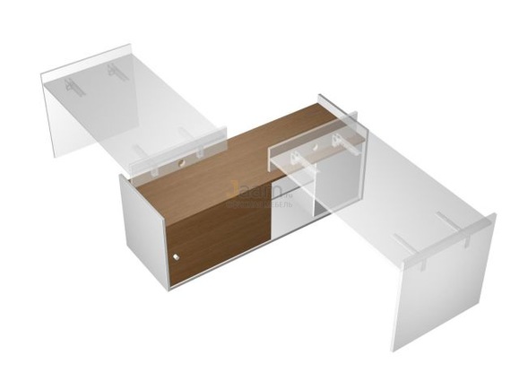 Мебель для персонала Тумба опорная КВ 2002 БН