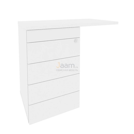 Мебель для персонала Офисная тумба приставная универсальная O.TPU-4 TIP