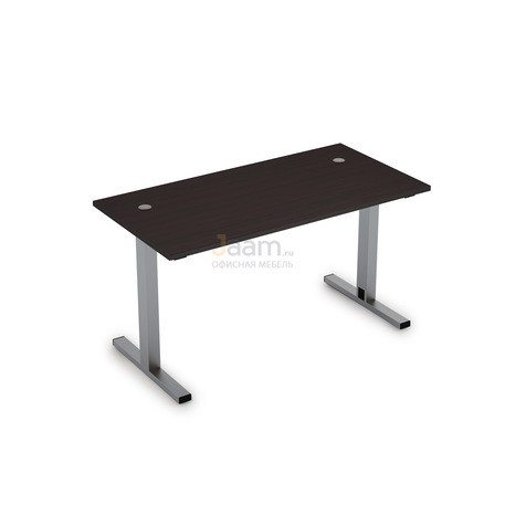 Мебель для персонала Стол рабочий прямолинейный с кабель-каналом (T-образная опора) 2МТК.068