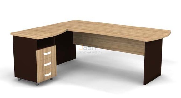 Мебель для персонала Угловое рабочее место левое L B186