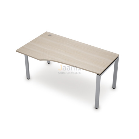 Мебель для персонала Стол рабочий криволинейный левый 6М.620