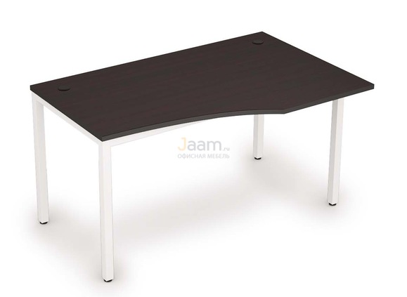 Мебель для персонала Стол криволинейный без экрана правый 6М.023