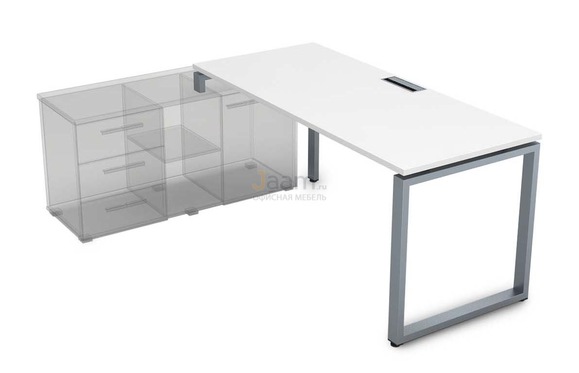 Мебель для персонала Стол для крепления на тумбу левый СТЛ-О.979