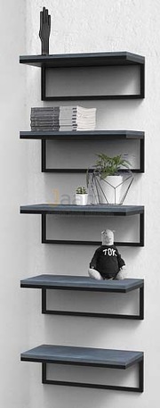 Мебель для персонала Стеллаж высокий из полок METALFRAME