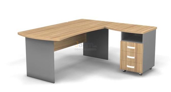 Мебель для персонала Угловое рабочее место правое R B177