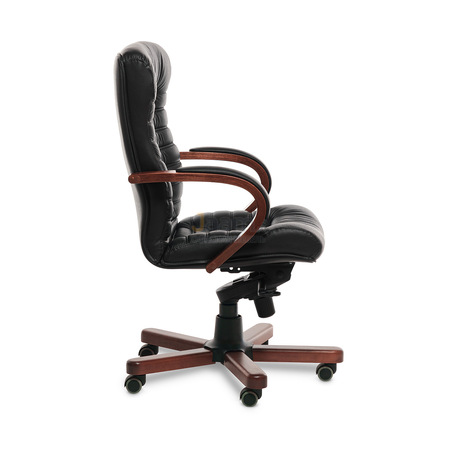 Кресло ORION WOOD B кожа+кож.зам.