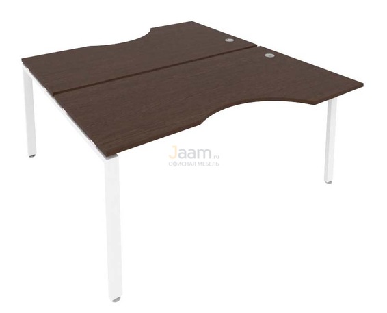 Мебель для персонала Рабочая станция криволинейная Б.РАС-СА-2.1