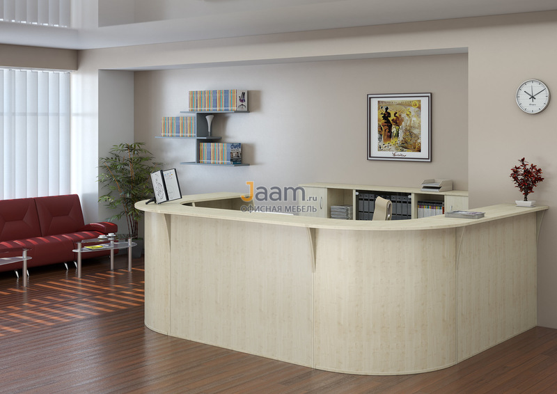 Стойка ресепшн Riva color ресепшн