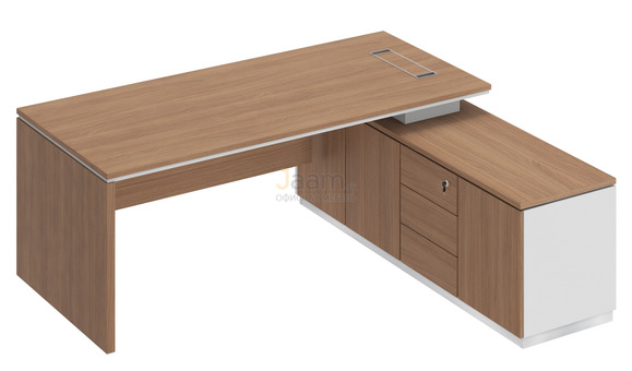 Кабинет руководителя Стол на опорной тумбе правый СИ 108пр