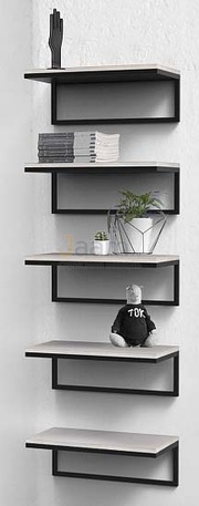 Мебель для персонала Стеллаж высокий из полок METALFRAME