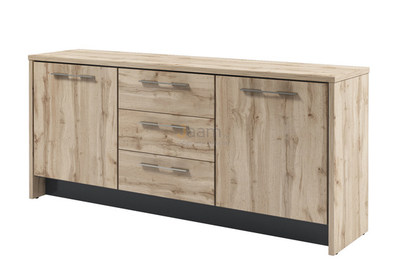 Кабинет руководителя Офисная тумба с 2 дверьми и 3 ящиками Т-13-01