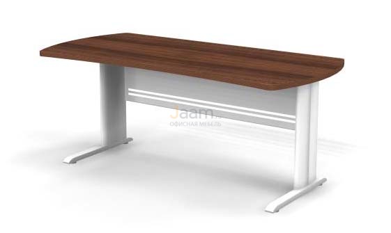 Мебель для персонала Стол прямой на L-обр. каркасе B161/1