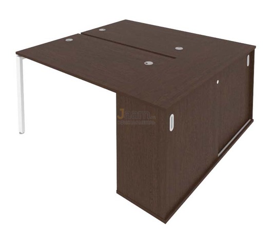 Мебель для персонала Рабочая станция с опорным шкафом-купе Б.РС-СШК-1.2