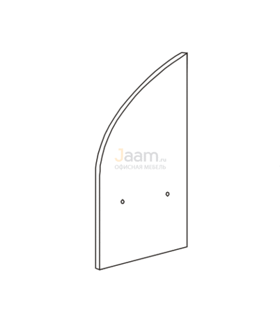 Мебель для гостиниц Панель для прикроватной тумбочки левая R5532