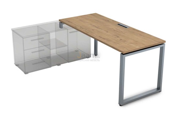 Мебель для персонала Стол для крепления на тумбу левый СТЛ-О.975